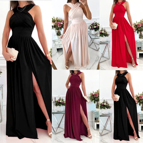 Alvara Halter Maxi Dress