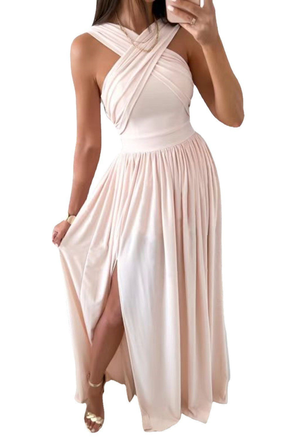 Alvara Halter Maxi Dress