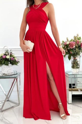 Alvara Halter Maxi Dress