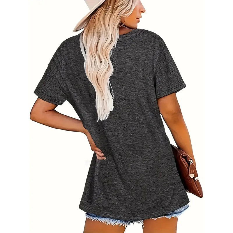 Be Kind Letter Print Soft Cotton Graphic Tee