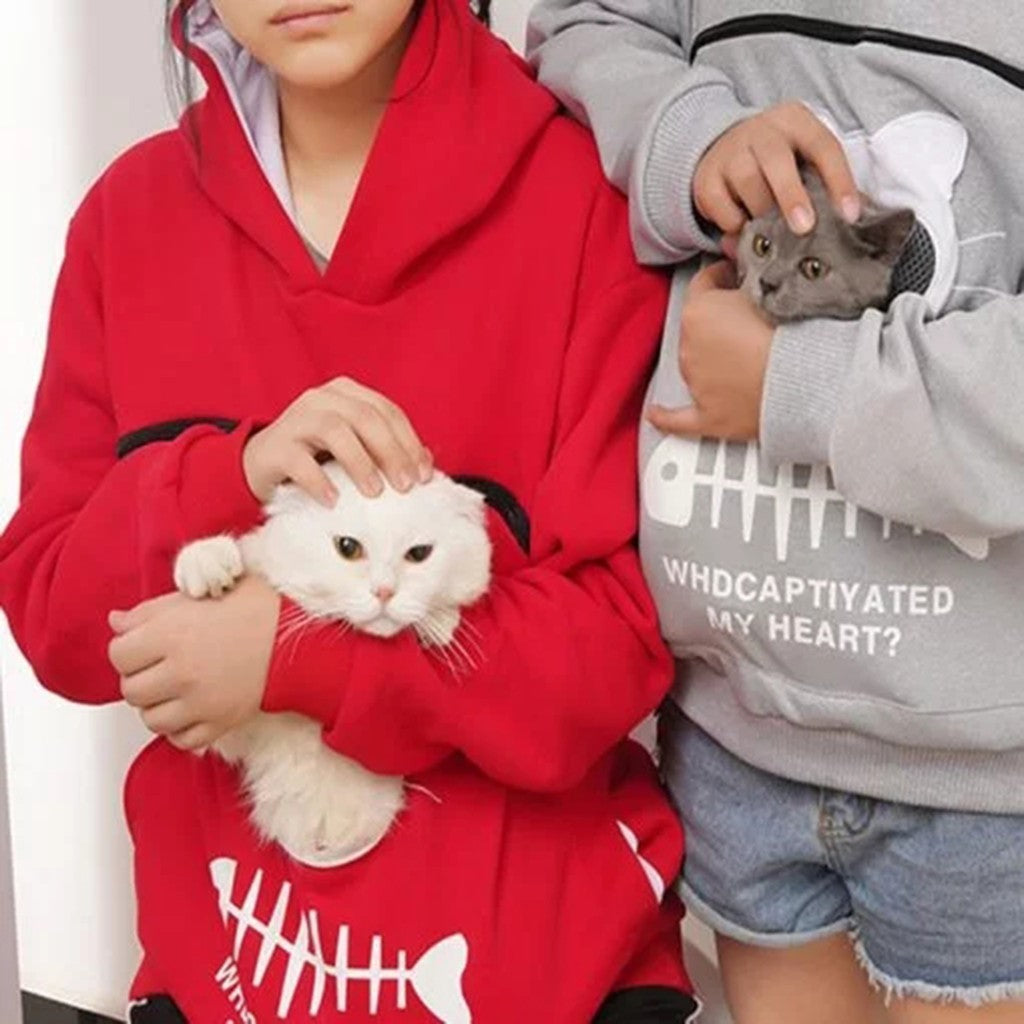 Felira Cat Pocket Hoodie