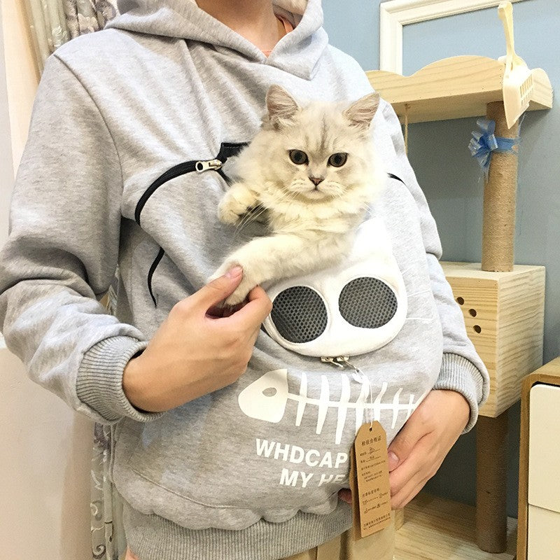 Felira Cat Pocket Hoodie