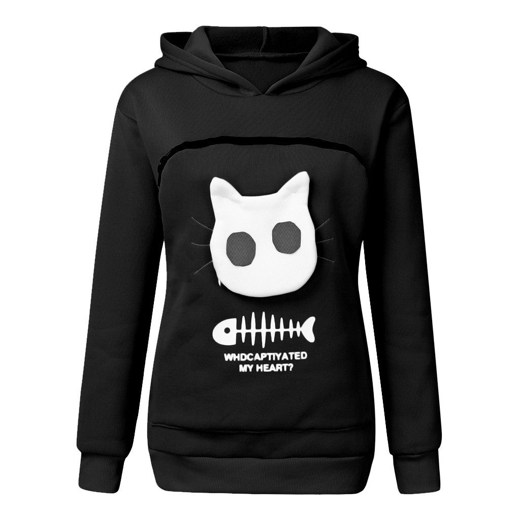 Felira Cat Pocket Hoodie