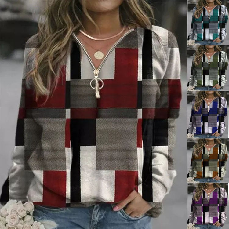 Novira Check Fleece Jacket