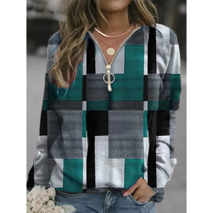 Novira Check Fleece Jacket