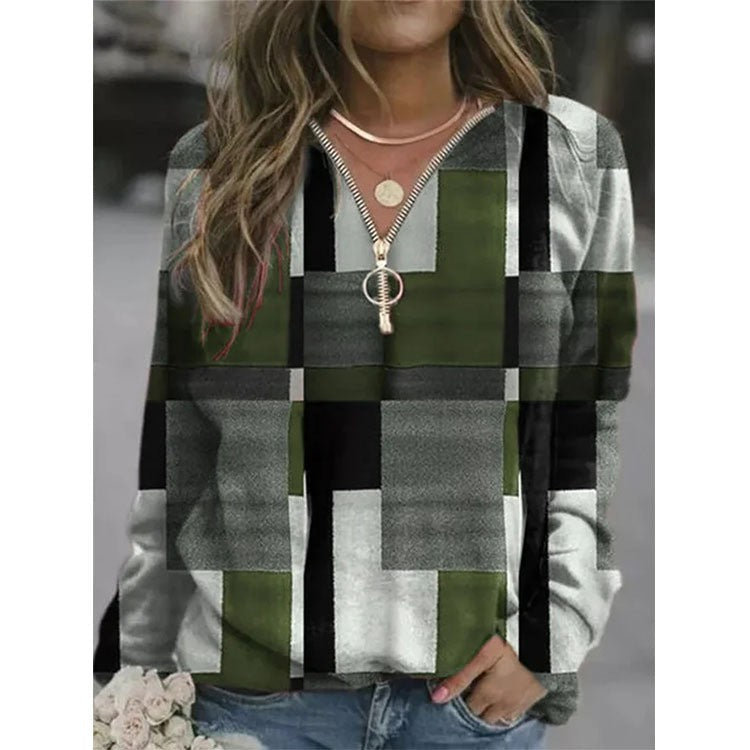 Novira Check Fleece Jacket