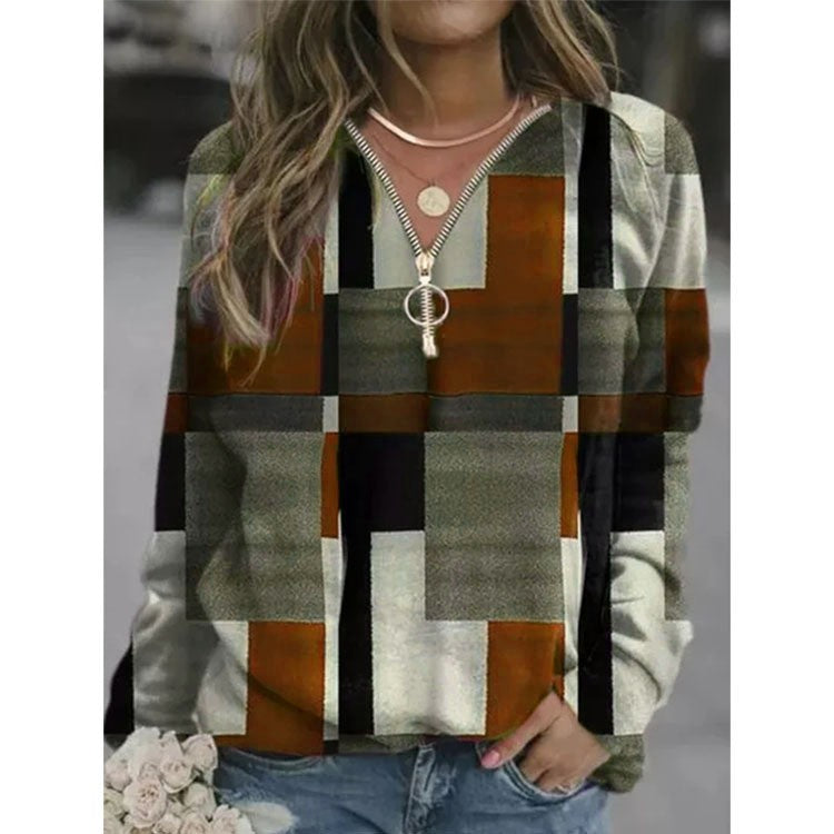 Novira Check Fleece Jacket