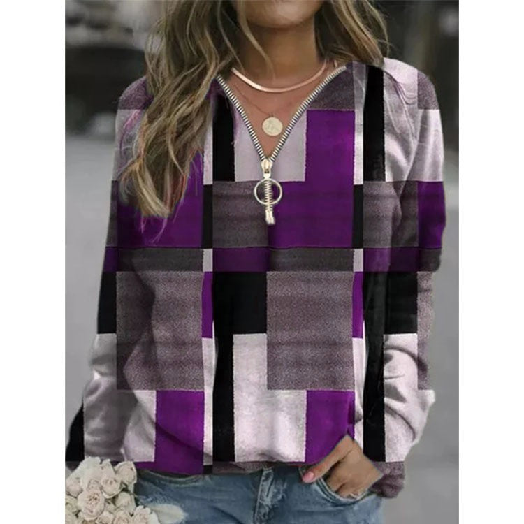 Novira Check Fleece Jacket