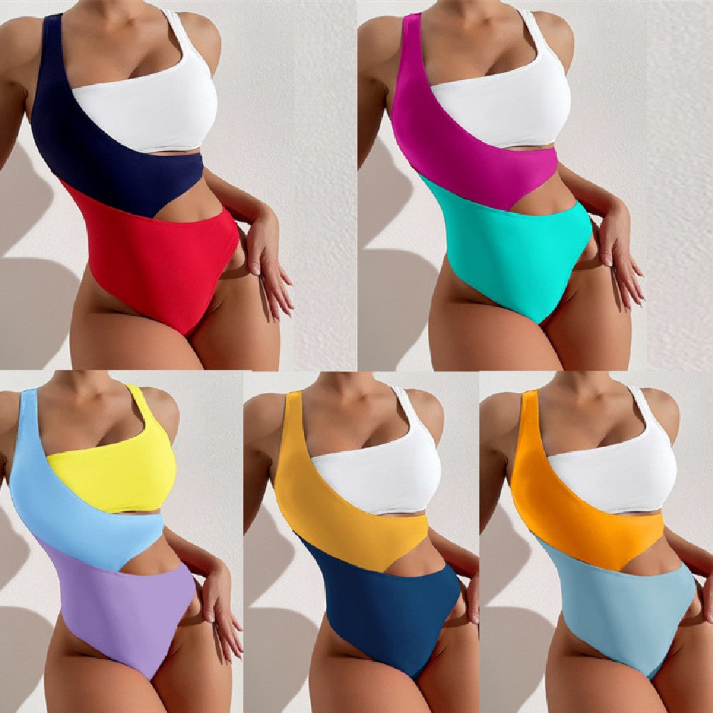 Solenne High-Waist Bikini Set