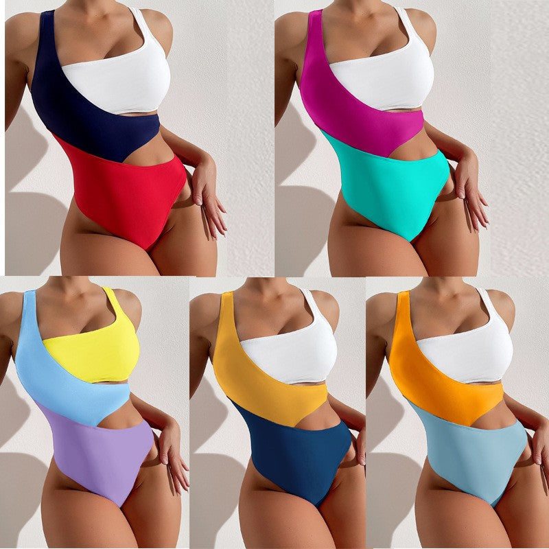 Solenne High-Waist Bikini Set