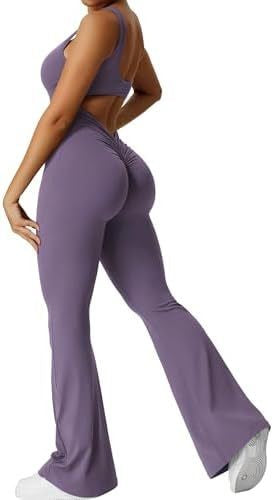 Sylora Flare Yoga Jumpsuit