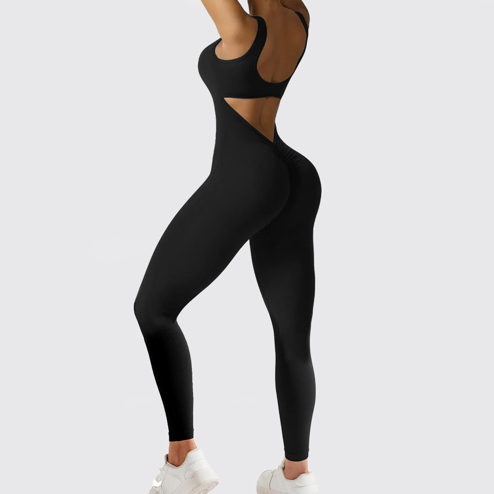 Sylora Flare Yoga Jumpsuit